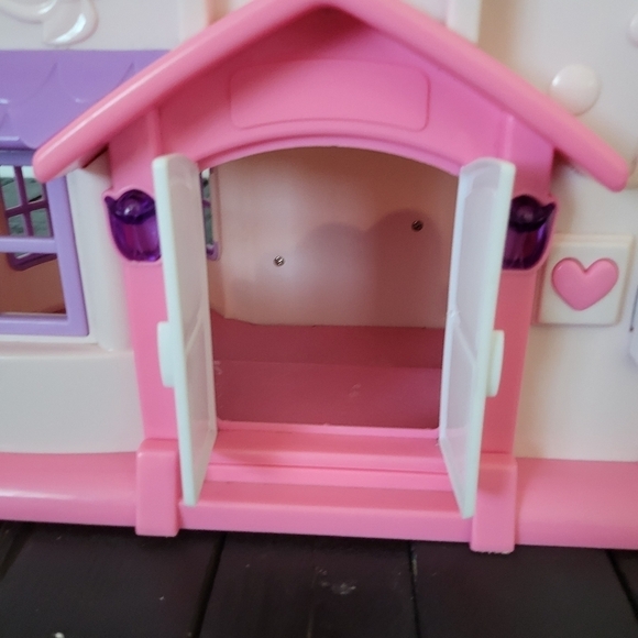 You & Me Dollhouse Pink Purple Play House Plastic Playset Mini Dolls Castle - Picture 5 of 8
